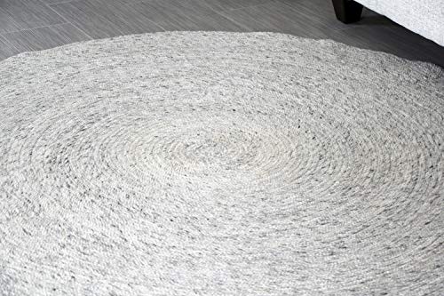 4 ft. Round Braided Area Rug Handwoven Cotton Multi Color Soft Carpet –  MystiqueDecors By AK