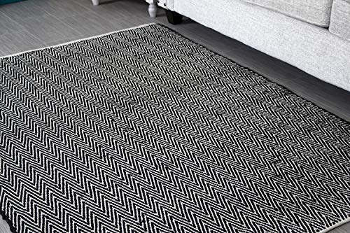 Natural Braided Rag Rugs 100% Cotton 3x5 Feet Floor Area Rug Bedroom Rugs  Carpet