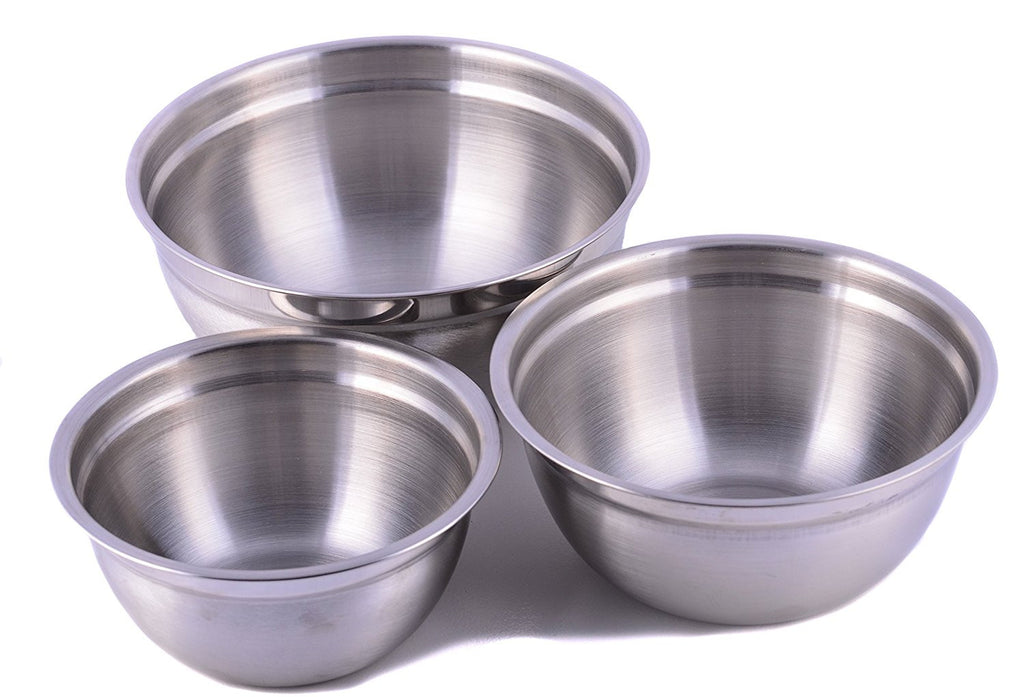 Cuissentials Stainless Steel Kitchen Mixing Bowls - Set of 6 & 4 Piece –  MystiqueDecors By AK