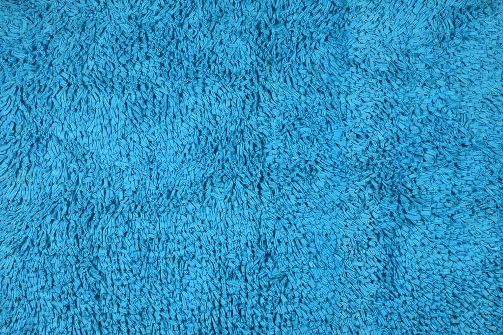 Turquoise Blue & White Cotton Door mat Rug Indoor Outdoor - 2x3' Zig Z –  MystiqueDecors By AK