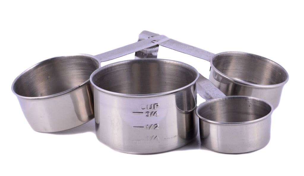 High Quality Large Stainless Steel 6 Pcs. Mixing Bowl Set with Free  Measuring Spoons 